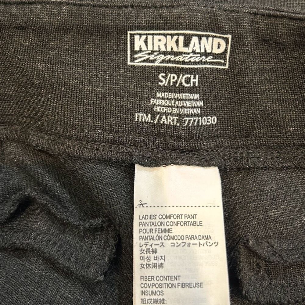 B1/3 Kirkland ladies, comfort waistband stretchy pants size small petite - Picture 7 of 7